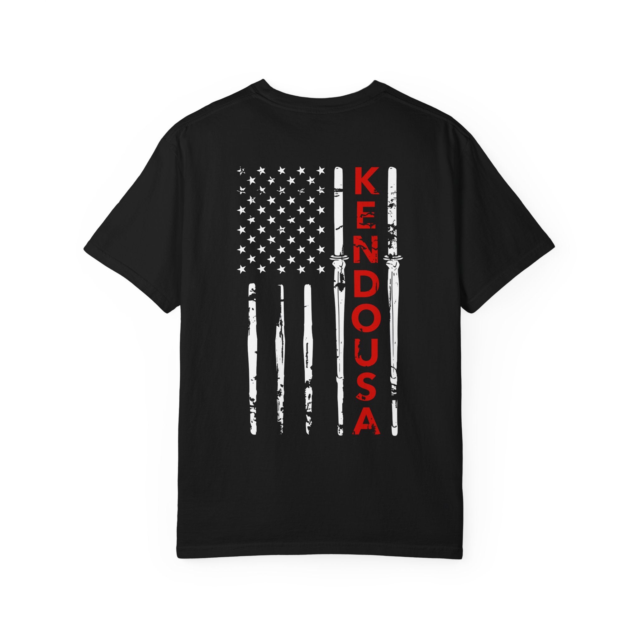Patriotic Shinai T-Shirt | Red Line, Firefighter
