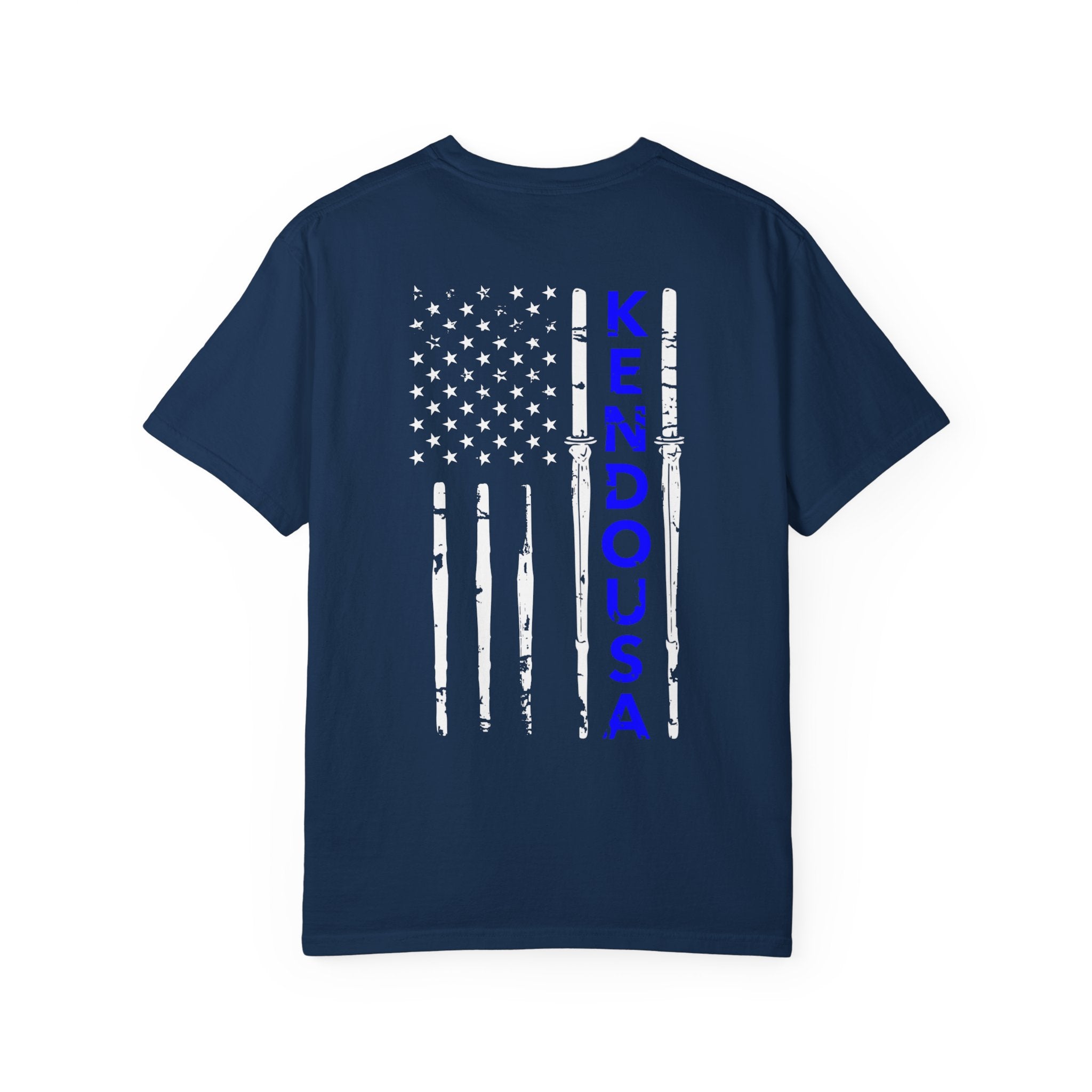 Patriotic Shinai T-Shirt | Blue Line, Police Officer