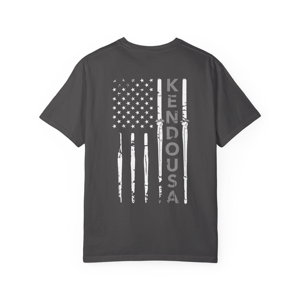 Patriotic Shinai T-Shirt | Grey Line, Correctional Officer