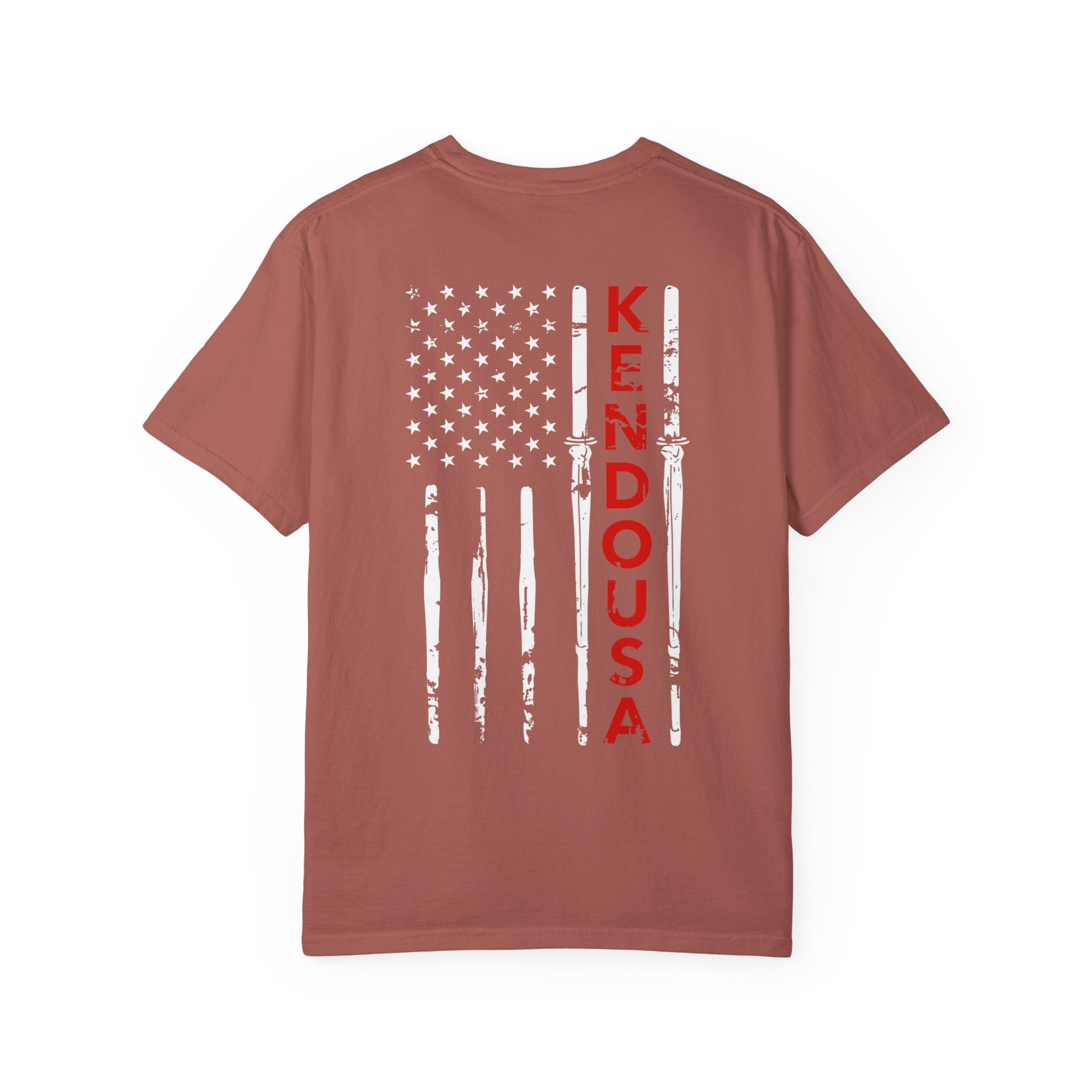 Patriotic Shinai T-Shirt | Red Line, Firefighter