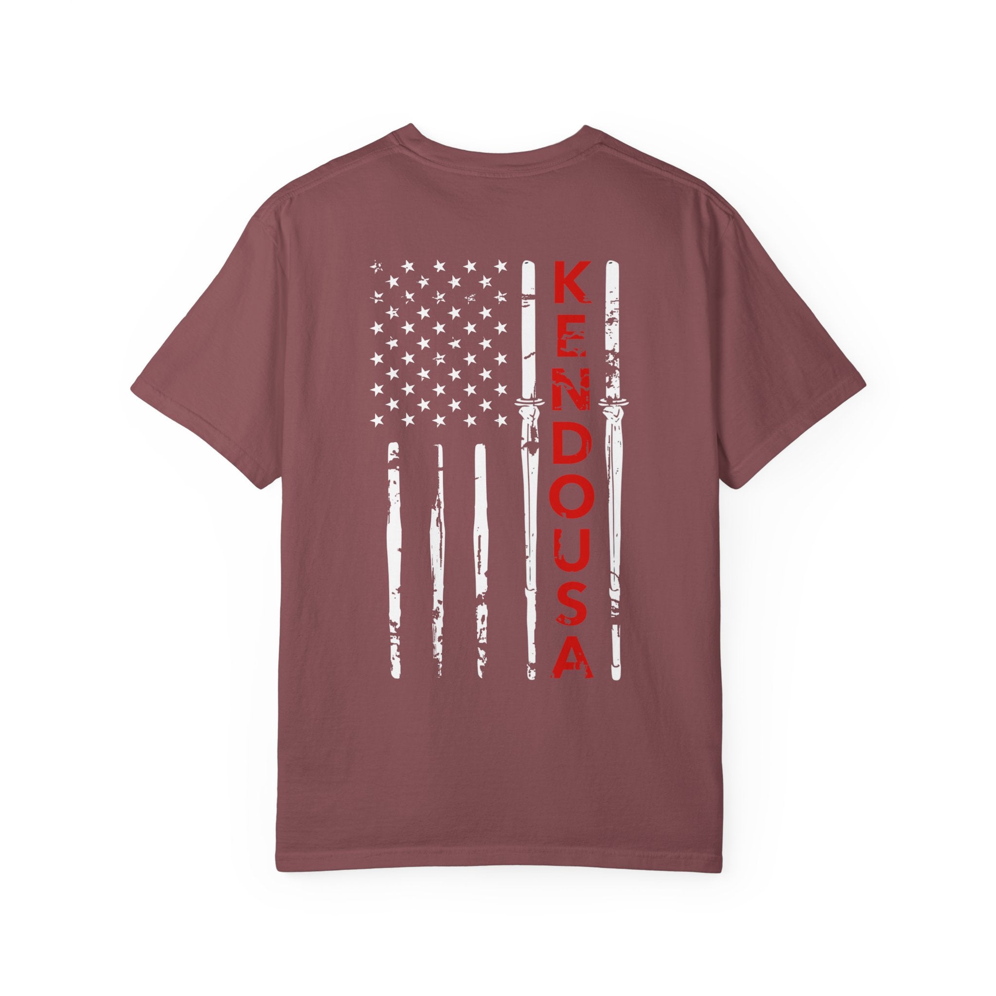 Patriotic Shinai T-Shirt | Red Line, Firefighter