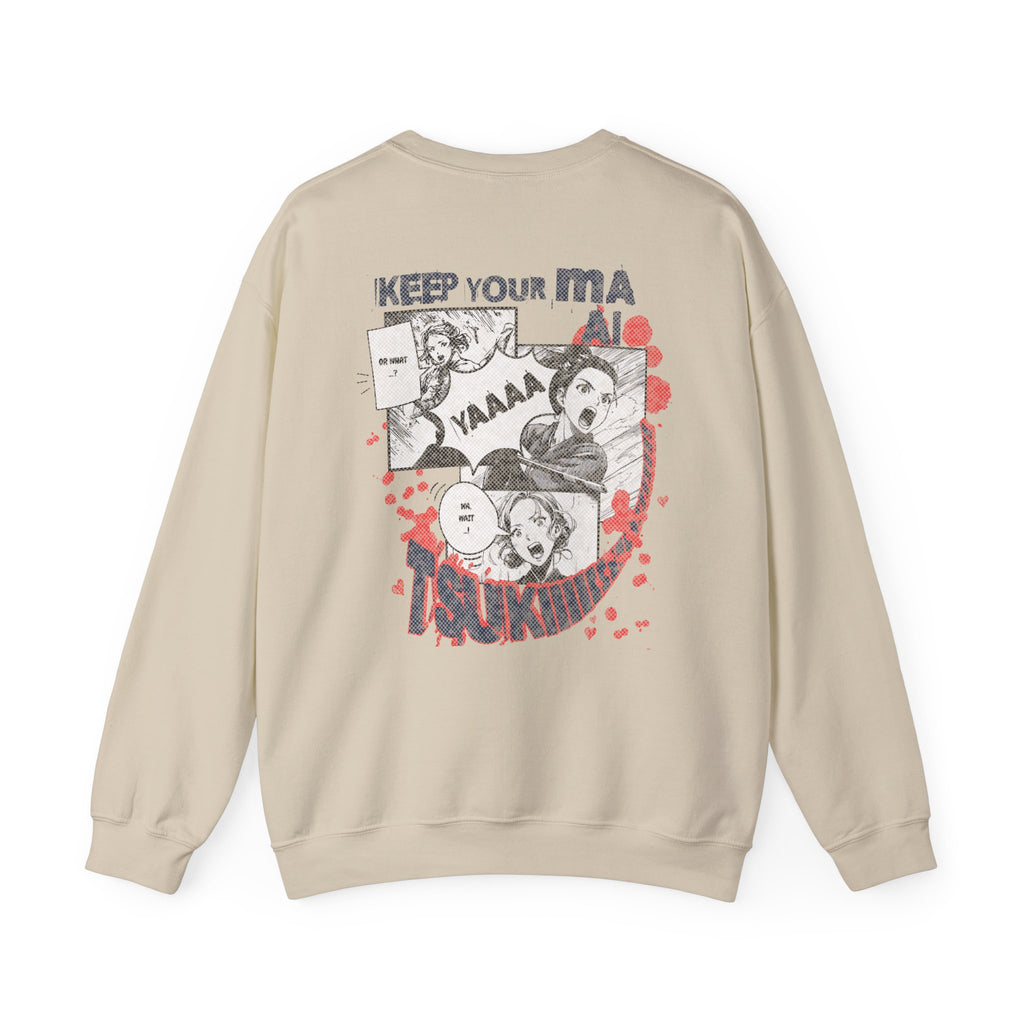 "Keep-Your-Distance" Anime Sweatshirt