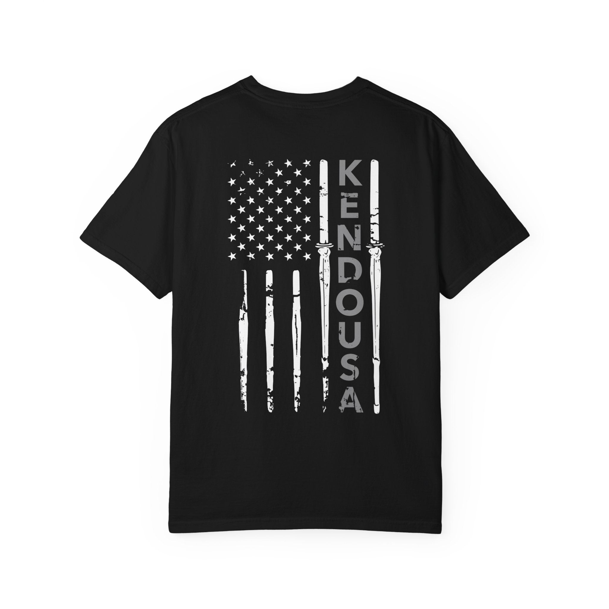 Patriotic Shinai T-Shirt | Grey Line, Correctional Officer