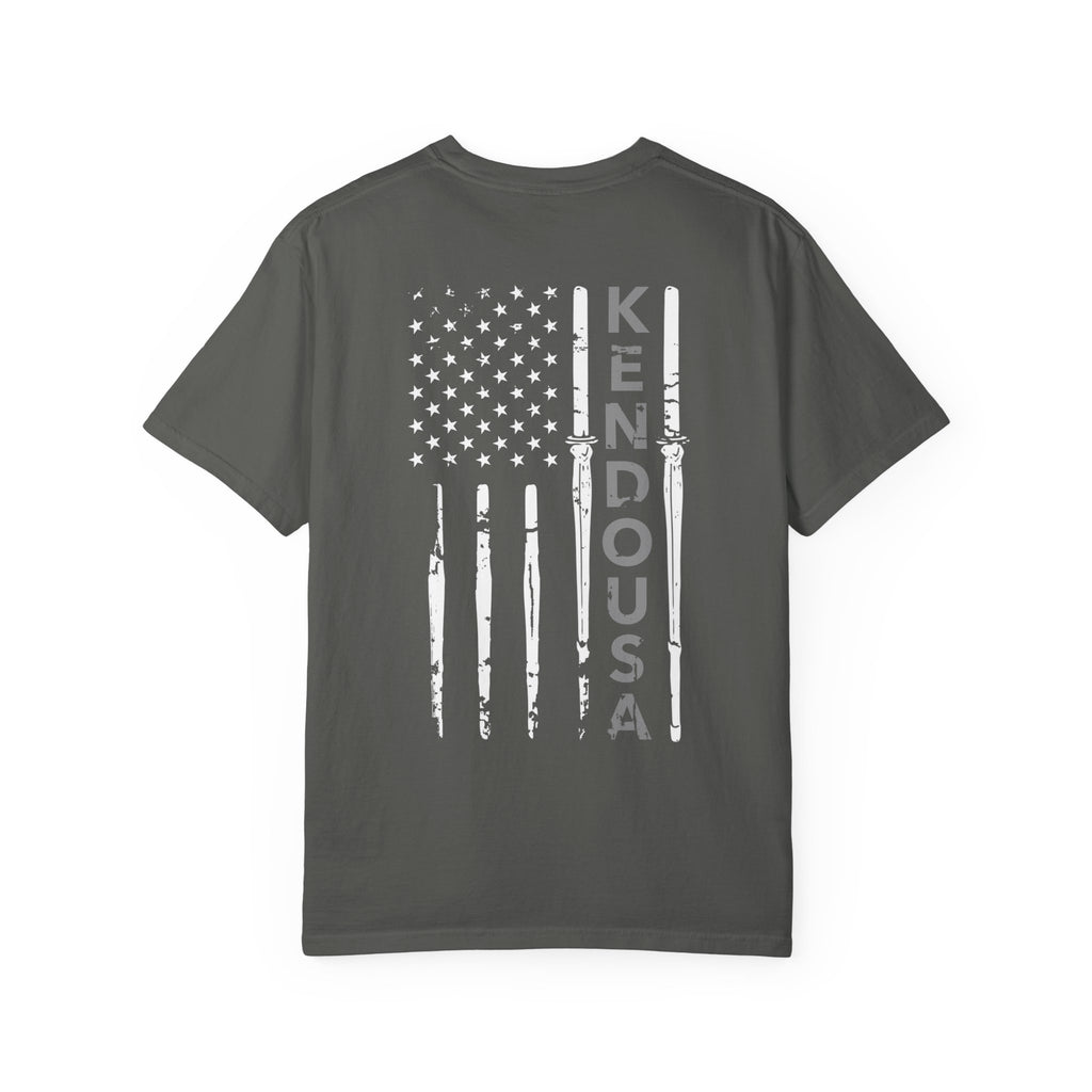 Patriotic Shinai T-Shirt | Grey Line, Correctional Officer