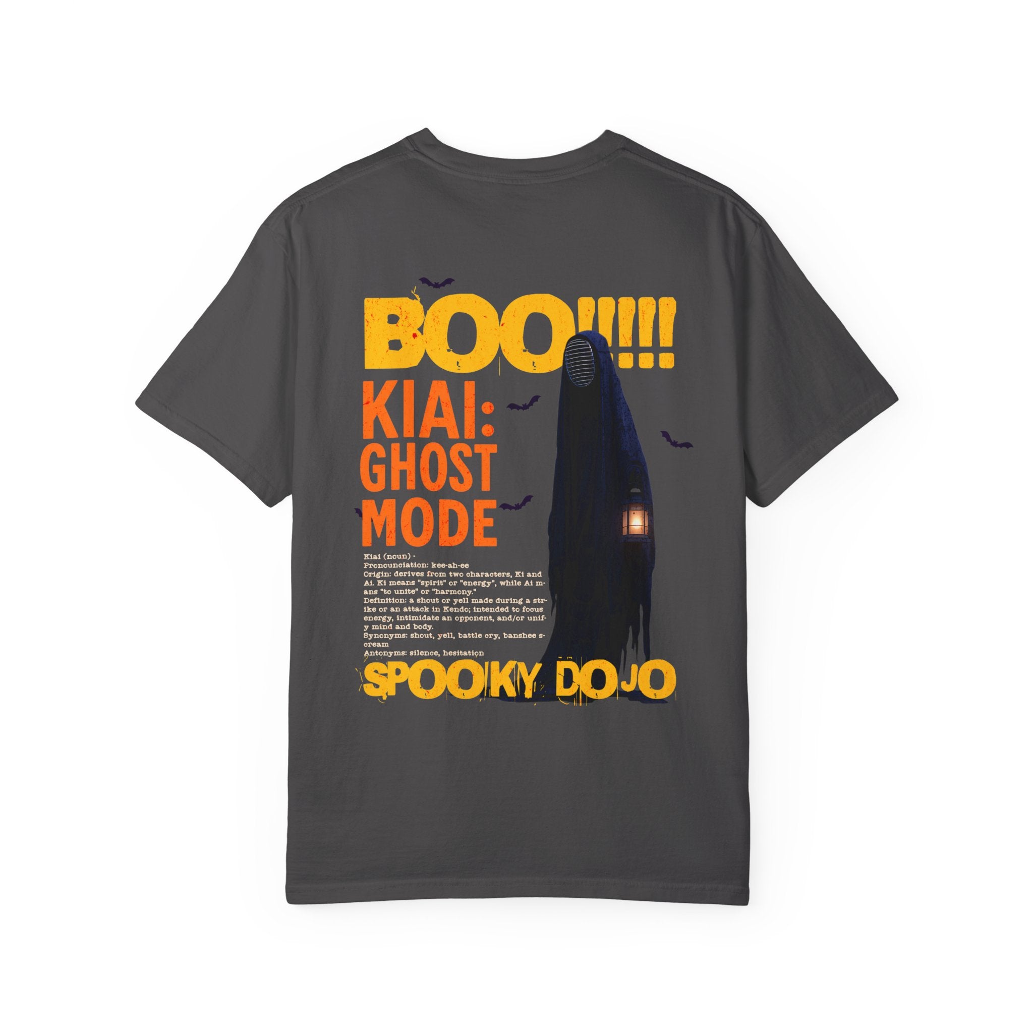 Kendo Ghoul/No-Face T-Shirt, Spooky Tee for Halloween